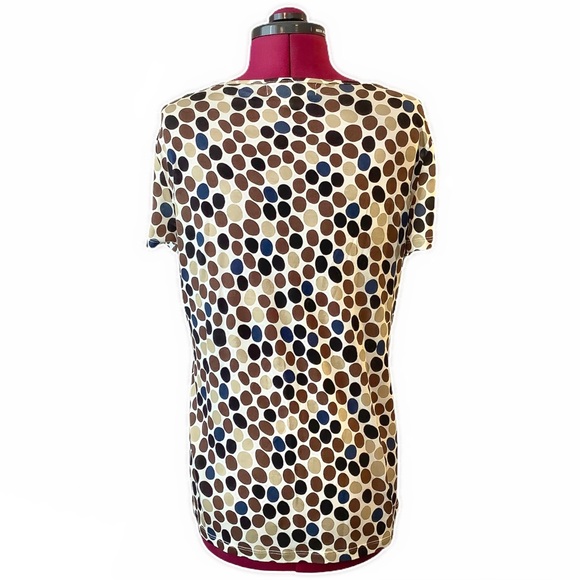 🏷NWT MICHAEL BY MICHAEL KORS Polka Dot Top - Picture 4 of 8